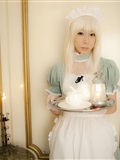cosplay c78 longphoto 白发性感日本女佣(3)